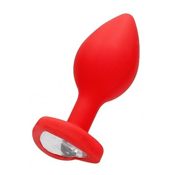 Diamond Heart Butt Plug -...