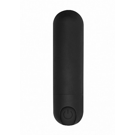 10 Speed Rechargeable Bullet - Black