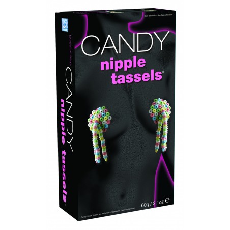 Słodycze-CANDY NIPPLES TASSELS, Frędzelki na sutki