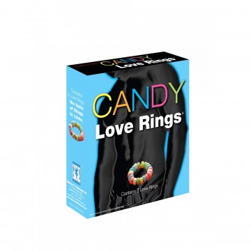 Słodycze-CANDY LOVE RINGS,...
