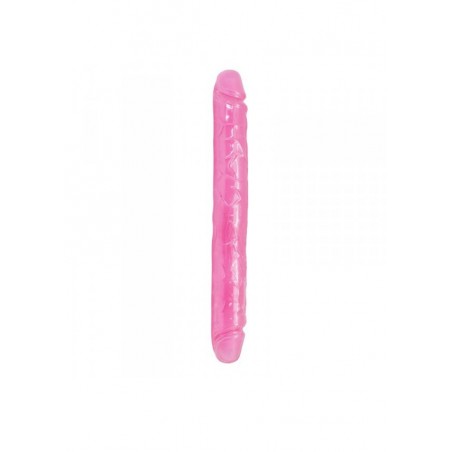 Dildo-SOLID DOUBLE DONG. PREMIUM TPE MATERIAL.