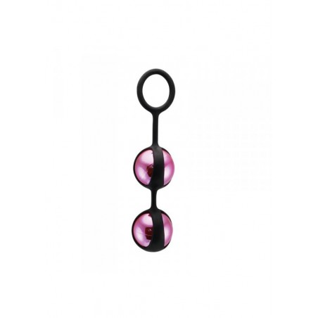 Kulki-DUO PLEASURE BALLS. WEIGHTED STEEL BALLS INSIDE.