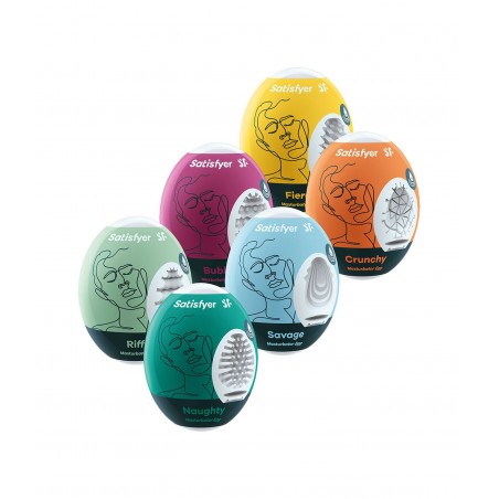 Masturbator-Eggs (set of 6)
