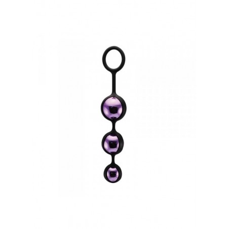 Kulki-TRIPLE PLEASURE BALLS. WEIGHTED STEEL BALLS INSIDE