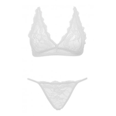 Ouno-Sexy Lingerie Set 2 parts-S/M-White