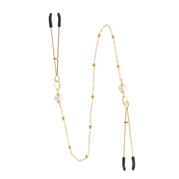 Tweezers Pearl & Deluxe Chain