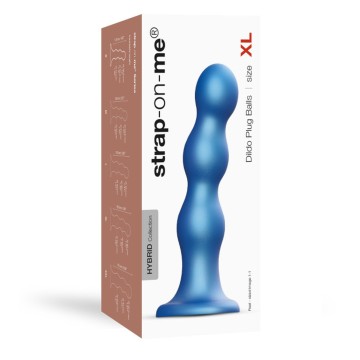 DILDO PLUG BALLS METALLIC...