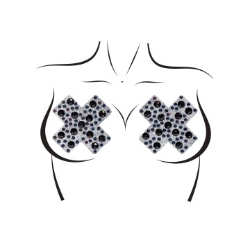 X Factor Nipple jewels sticker