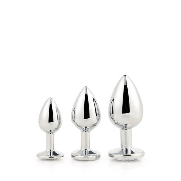 GLEAMING LOVE SILVER PLUG SET